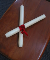 candles for blessing of throats